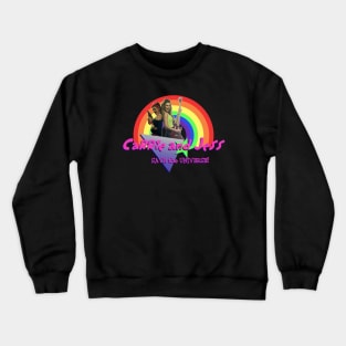 Carrie and Jess Save the Universe! - Rainbow Logo Crewneck Sweatshirt
